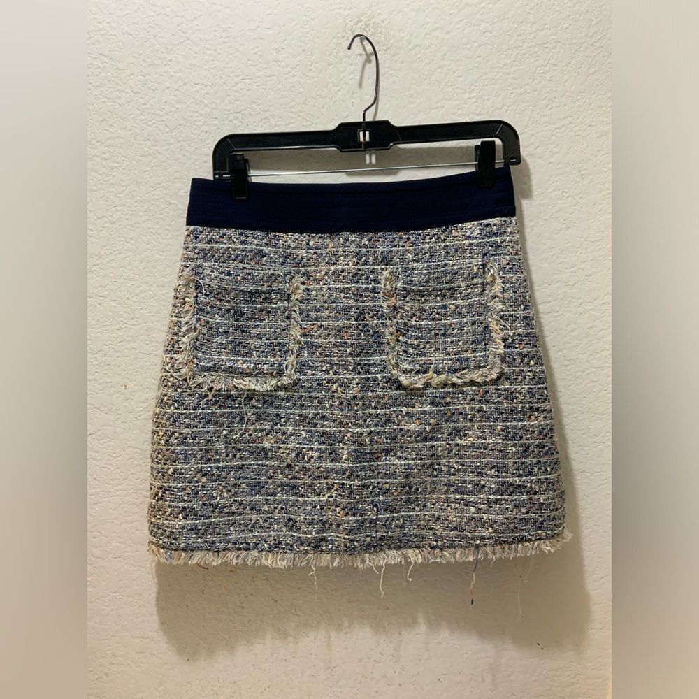 J.Crew tweed mini pocket skirt|Size: 4